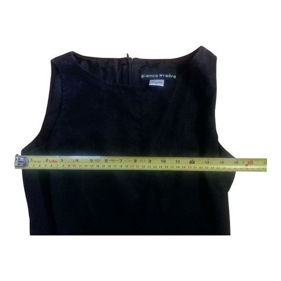 Bianca Nygard Women’s Dress Sleeveless Black. Size 6 - Picture 8 of 8